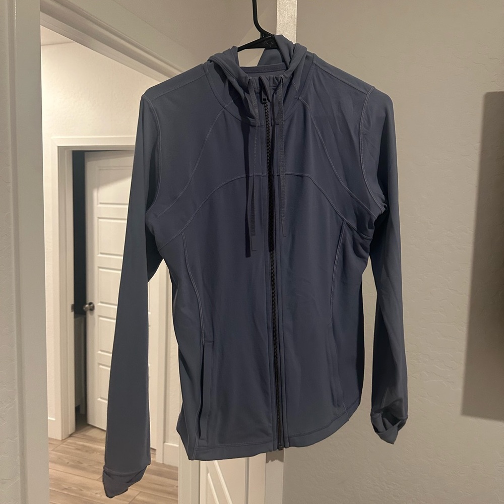 Lululemon Blue Hooded Align Jacket